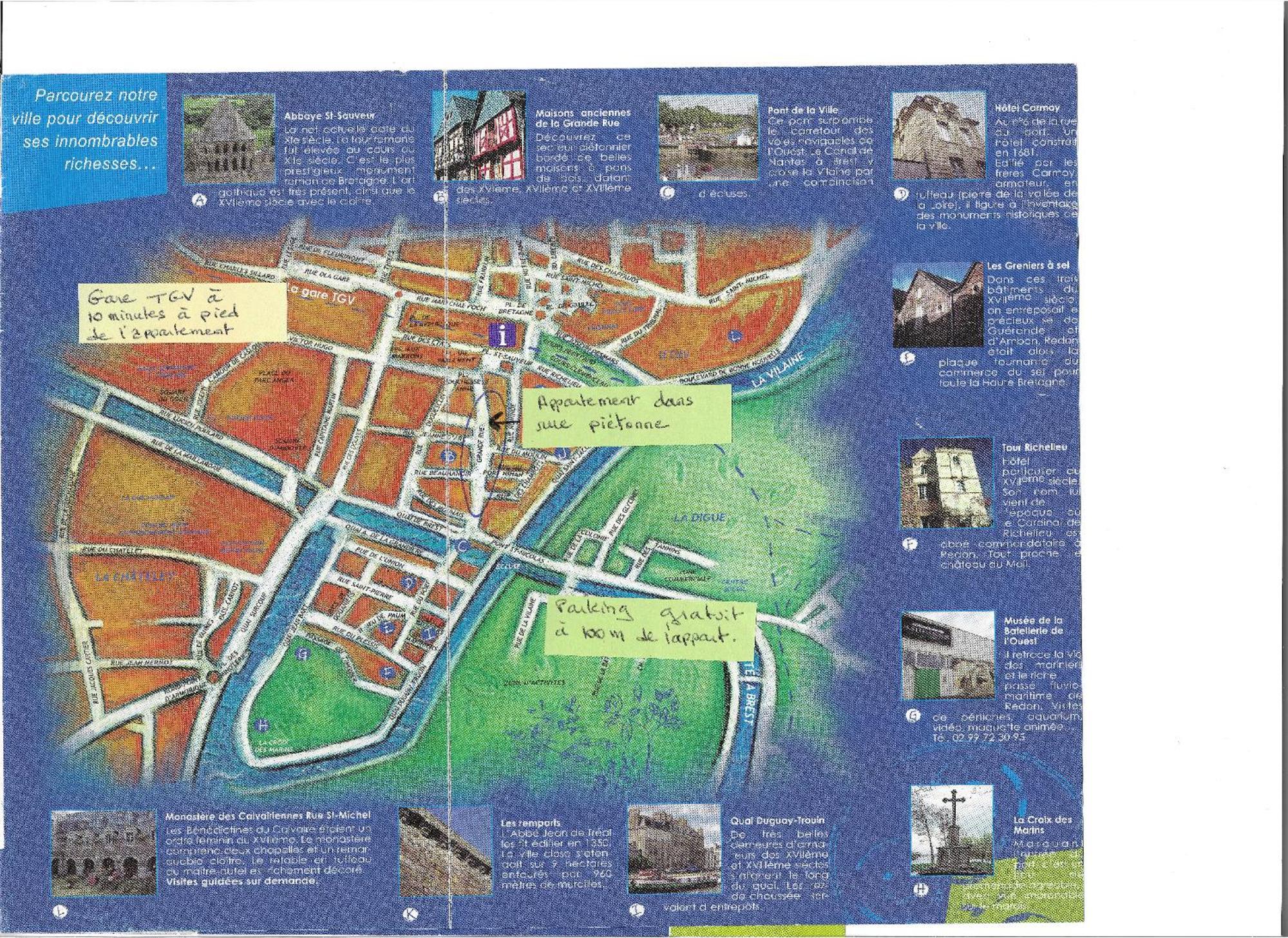 Spacieux T3 Lumineux Dans Quartier Historique Avec Wifi ルドン エクステリア 写真